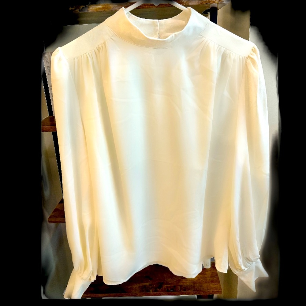 Express Ivory Blouse